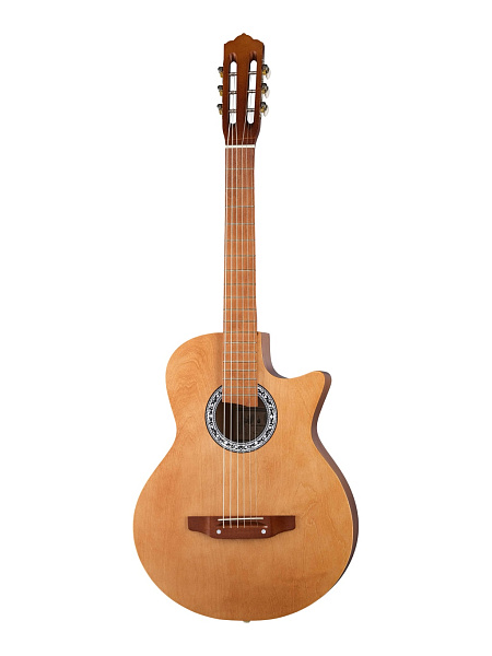 ACD-40A-3-LN Акустическая гитара, с вырезом, цвет светлый орех, АККОРД