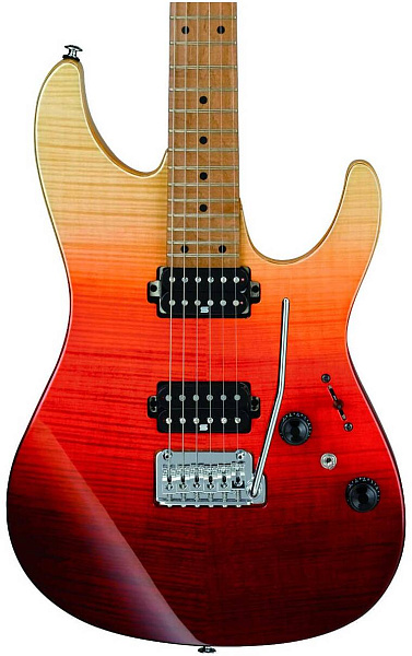 IBANEZ AZ242F-TSG PREMIUM, электрогитара, волнистый клен/липа, цвет текила...