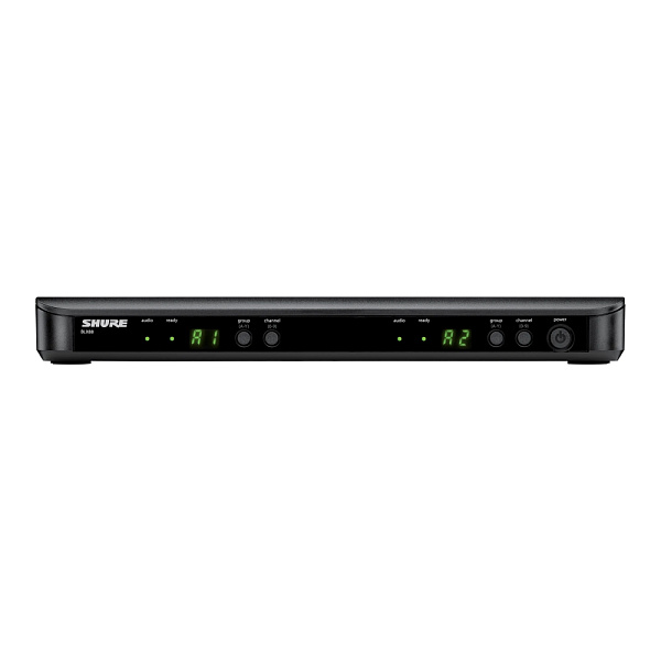 Микрофонная система SHURE [BLX288E/PG58-M17] беспроводная, двухканальная, с двумя ручными передатчиками PG58. Частота UHF 662-686 МГц