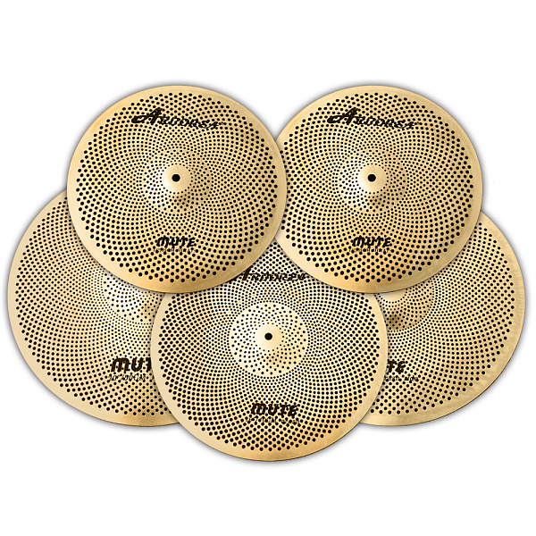 GD14161820SET Mute Gold Комплект тарелок с уменьшенной громкостью звучания 14, 16, 18, 20", Arborea
