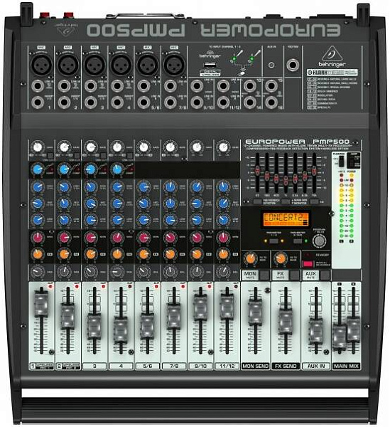 BEHRINGER PMP500 - Микшерный пульт