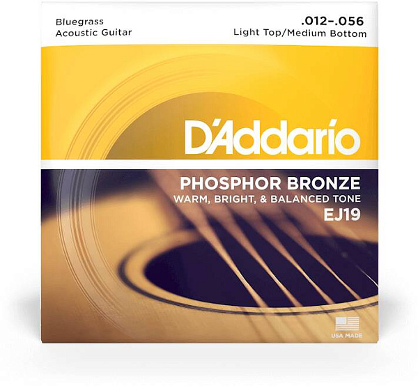 D'ADDARIO EJ19 - Струны для акустической гитары