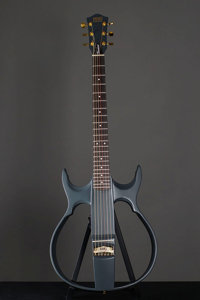 SG1DG23 SG1 Сайлент-гитара, темно-серая, MIG Guitars
