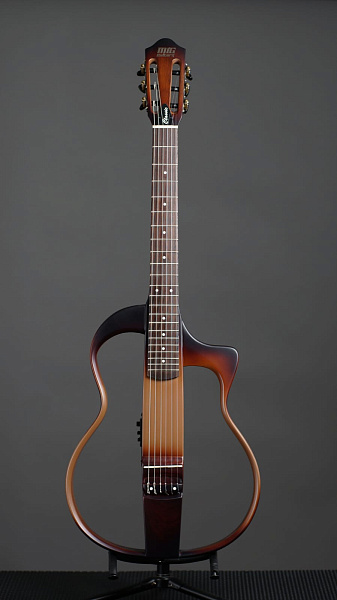 SG5-T-LN24 SG5 Сайлент-гитара, светло-коричневая, MIG Guitars