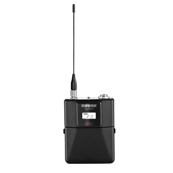 Цифровой бодипак QLXD1 SHURE [QLXD1=-G51] диапазон 470-534 МГц, разъём TQG