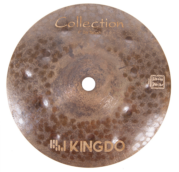 Тарелка сплэш 6" [6" COLLECTION DRY SPLASH] KINGDO [6" COLLECTION DRY SPLASH] сплав B20, ручная работа, специальное покрытие