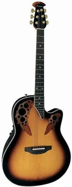 OVATION 2078AX-1 Elite Deep Contour Cutaway Sunburst электроакустическая...