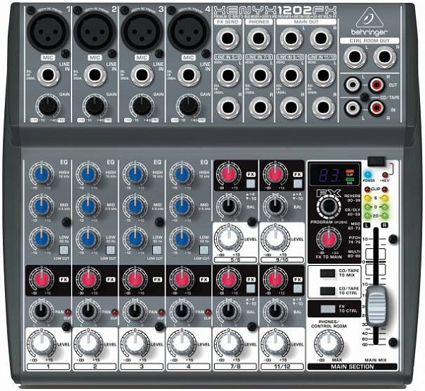 BEHRINGER XENYX 1202FX - Микшерный пульт