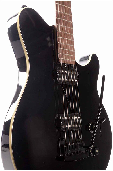 STERLING Axis Black with White - Электрогитара