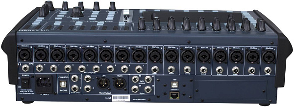 INVOTONE MX2208D - цифровой микшерный пульт, 22 входа, 12 выходов, 2 FX...