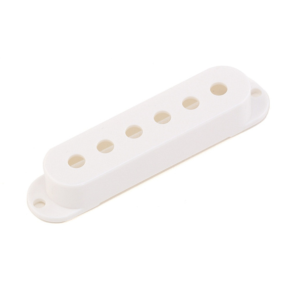 MX1205WH-3 Крышка звукоснимателя сингл Strat style, 50мм, белая, 3шт, Musiclily