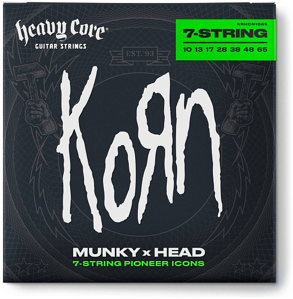 DUNLOP KORN HEAVY CORE - Струны