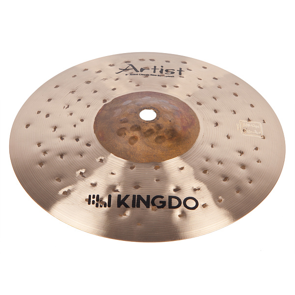 Тарелка сплэш 8" [8" CLASSIC RAW BELL SPLASH] KINGDO [8" CLASSIC RAW BELL SPLASH] сплав B20, ручная работа, поверхность традиционная Bell натуральный