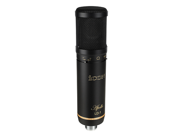 Микрофон конденсаторный Icon [Apollo LD-1] с большой диафрагмой, 20 Гц – 18 кГц, 126 дБ, +48 В
