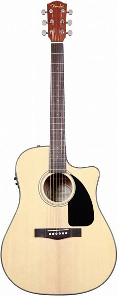 FENDER CD-60CE DREADNOUGHT NATURAL - Гитара электроакустическая шестиструнная