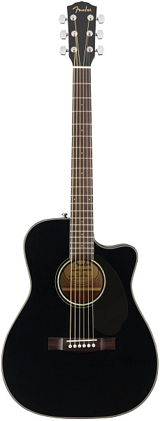 FENDER CC-60SCE Black - Гитара электроакустическая