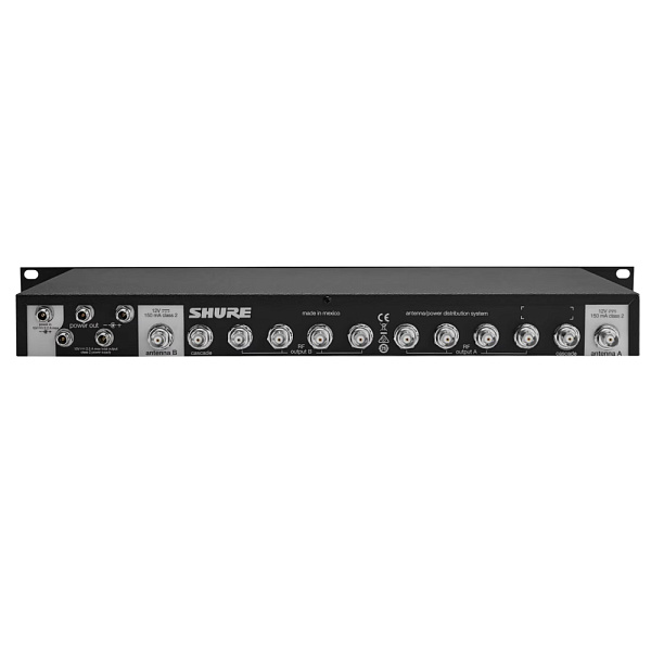 Сплиттер SHURE [UA844+V-E] 174–216 МГц, с внешним блоком питания