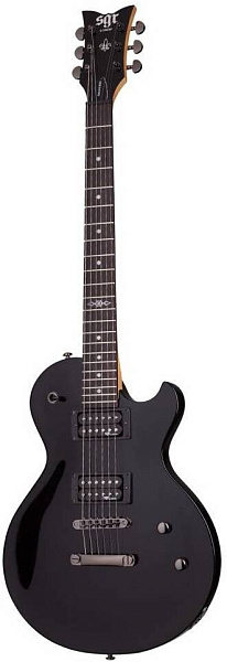 SCHECTER SGR SOLO-II BLK - электрогитара с чехлом, 22 лада