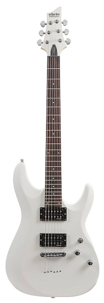Электрогитара SCHECTER [C-6 DELUXE SWHT] электрогитара 6-струнная, корпус: липа, гриф: клен, накладка: палисандр, 24 лада, цвет: Satin White (SWHT)