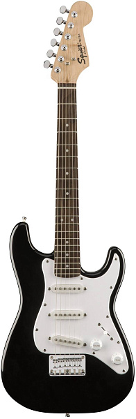 FENDER SQUIER MINI STRATOCASTER RW BLACK - Электрогитара уменьшенная