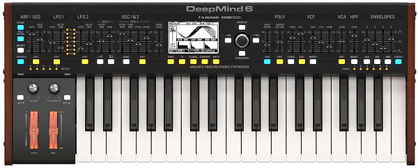 BEHRINGER DeepMind 6 - Синтезатор аналоговый