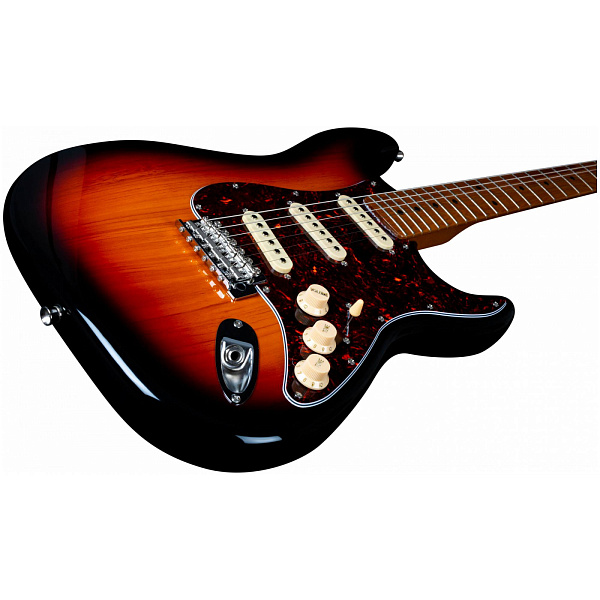 JET JS-300-SB - Электрогитара Stratocaster, цвет санберст