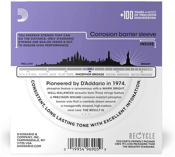 D'ADDARIO EJ26-10P - Струны для акустической гитары