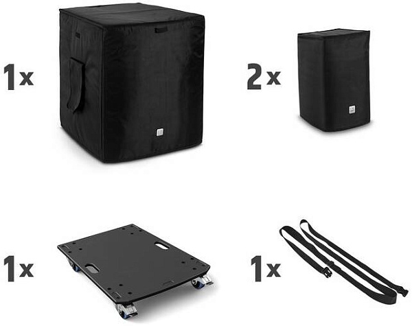 LD SYSTEMS DAVE 18 G4X BAG SET - Транспортировочная тележка