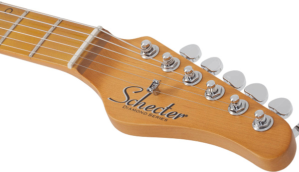 Электрогитара SCHECTER [MV-6 SSBLU] 6-струнная, корпус: липа, гриф: запеченый клен, 24 лада, цвет: Super Sonic Blue (SSBLU)