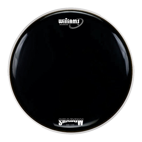 Однослойный пластик WILLIAMS [WS1SC-10MIL-22] для бас-барабана, серия Shadow, размер 22"