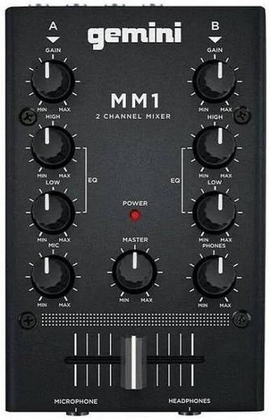 GEMINI MM1 - DJ-Микшер