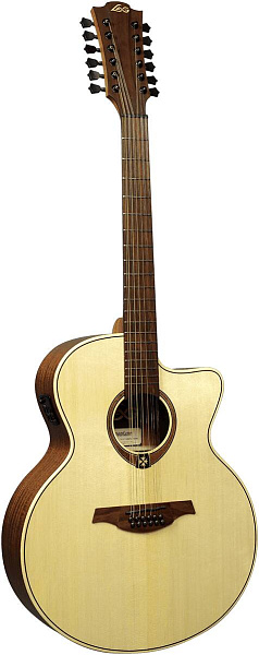 LAG T-177J 12CE - Гитара электроакустическая 12-струнная