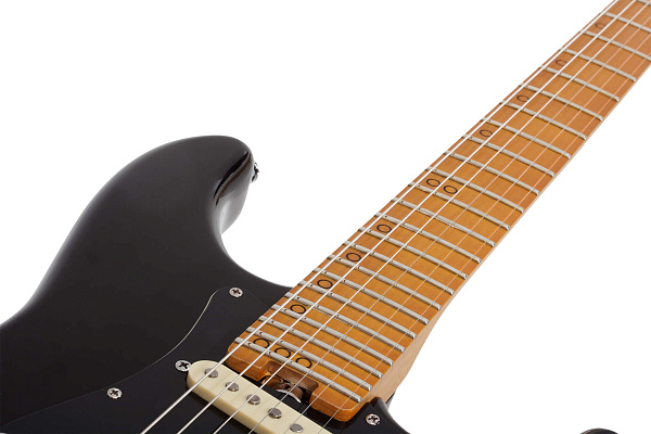 Электрогитара SCHECTER [MV-6 GBLK] 6-струнная, корпус: липа, гриф: запеченый клен, 24 лада, цвет: Gloss Black (GBLK)