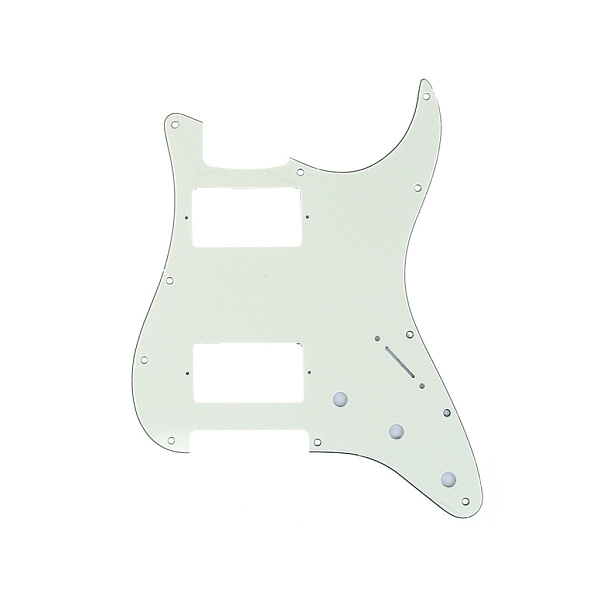 MX1379IV Пикгард для электрогитары Fender Stratocaster HH, 3 слоя, слоновая кость, Musiclily