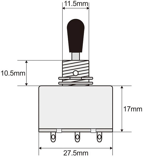 FLEOR M00645-4 - Переключатель звукоснимателей