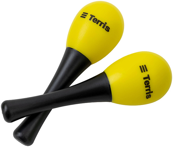 TERRIS MRS-P13H-YW - Маракасы пластиковые