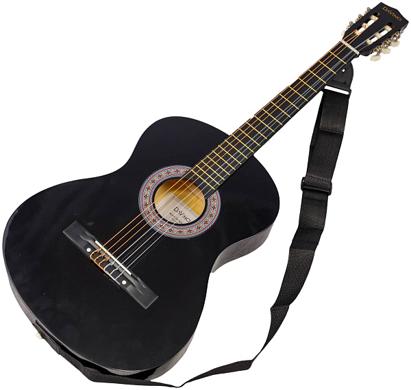 DAVINCI DC-50A 16 BK PACK - Гитара классическая в наборе