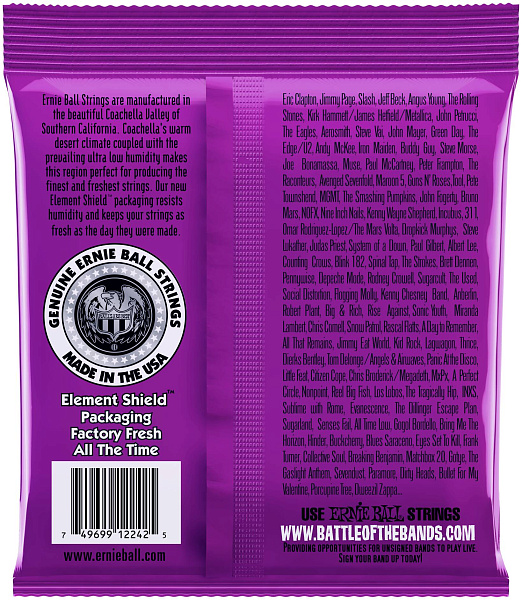 ERNIE BALL 2242 RPS Nickel Wound Slinky Power 11-48 - Струны для электрогитары