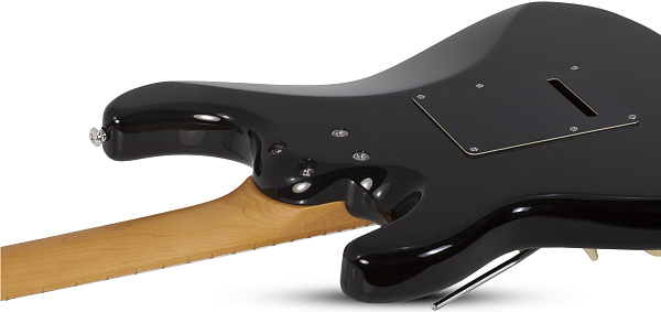 Электрогитара SCHECTER [MV-6 GBLK] 6-струнная, корпус: липа, гриф: запеченый клен, 24 лада, цвет: Gloss Black (GBLK)