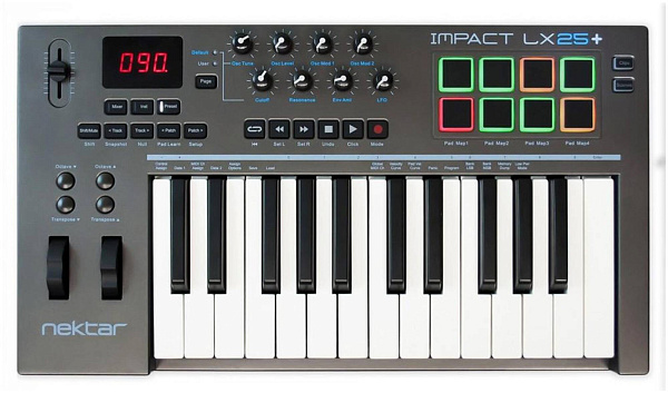 NEKTAR Impact LX 25+ - MIDI-клавиатура