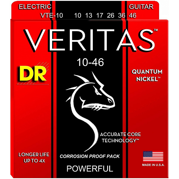 DR VTE 10 - Струны для электрогитары
