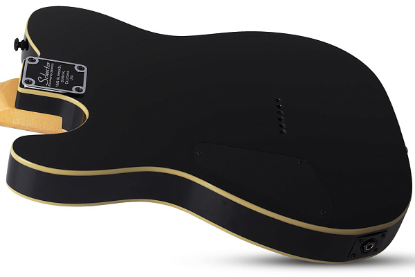 Электрогитара SCHECTER [PT M/M BLK]  6-струнная, корпус: ольха, гриф: клен, 22 лада, цвет: Black (BLK)