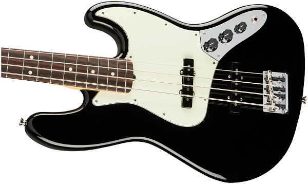 FENDER American Professional Jazz Bass RW BLACK - Бас-гитара