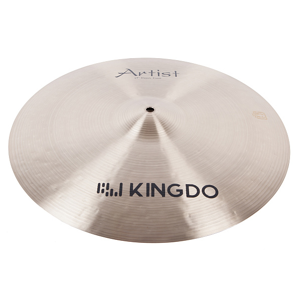 Тарелка крэш 17" [17" ARTIST CLASSIC CRASH] KINGDO [17" ARTIST CLASSIC CRASH] сплав B20, ручная работа, поверхность традиционная