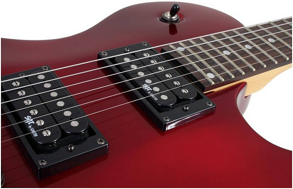 SCHECTER SGR SOLO-II M RED - электрогитара с чехлом, 22 лада