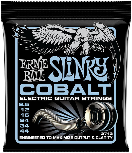 ERNIE BALL 2712 Cobalt Slinky Primo 9.5-44 - Струны для электрогитары