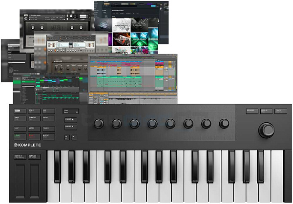Native Instruments Komplete Kontrol M32 - MIDI клавиатура 32 мини-клавиши