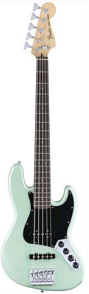FENDER DLX ACTIVE JAZZ BASS V PF SFP - Бас-гитара