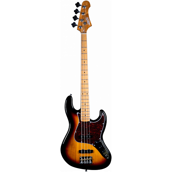 JET JJB-300 SB - Бас-гитара Jazz Bass, цвет санберст
