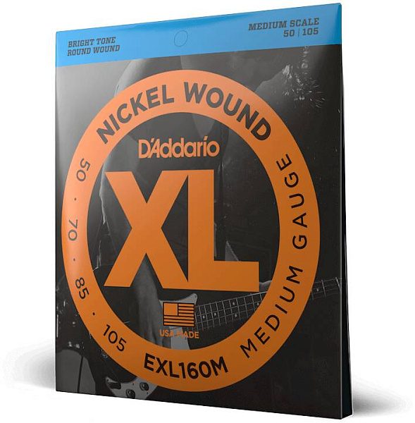 D'ADDARIO EXL160 M - Струны для бас-гитары